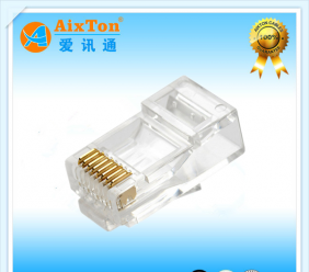 RJ45非屏蔽水晶頭